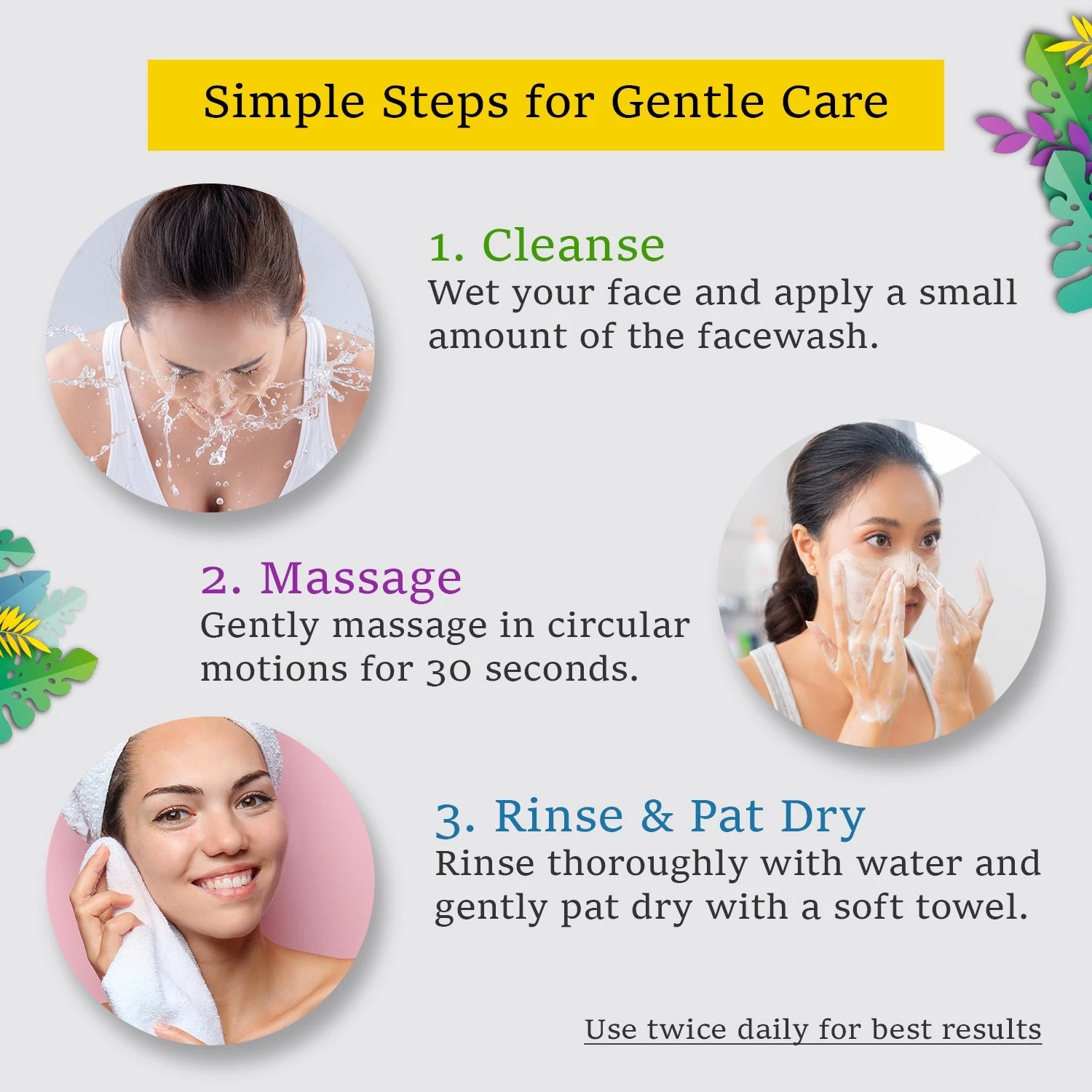 Skin Sparkle Face Wash for Sensitive Skin, 120 ml-3.webp